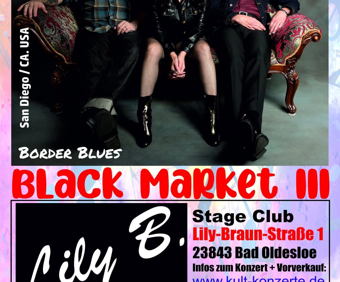 Black Market III – Roots Rock & Border Blues Band aus San Diego, USA